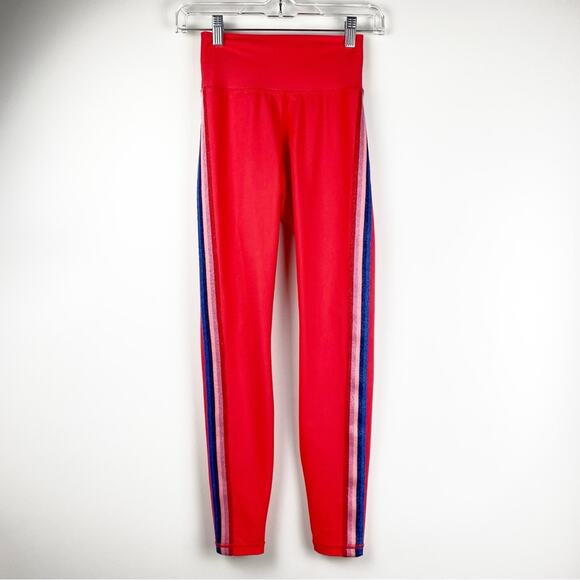 NWOT Spiritual Gangster Shimmer Stripe 7/8 Leggings Women’s Size XS - Picture 3 of 11
